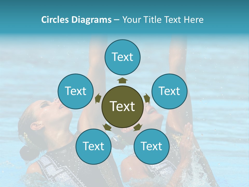 Action Fan Hands PowerPoint Template