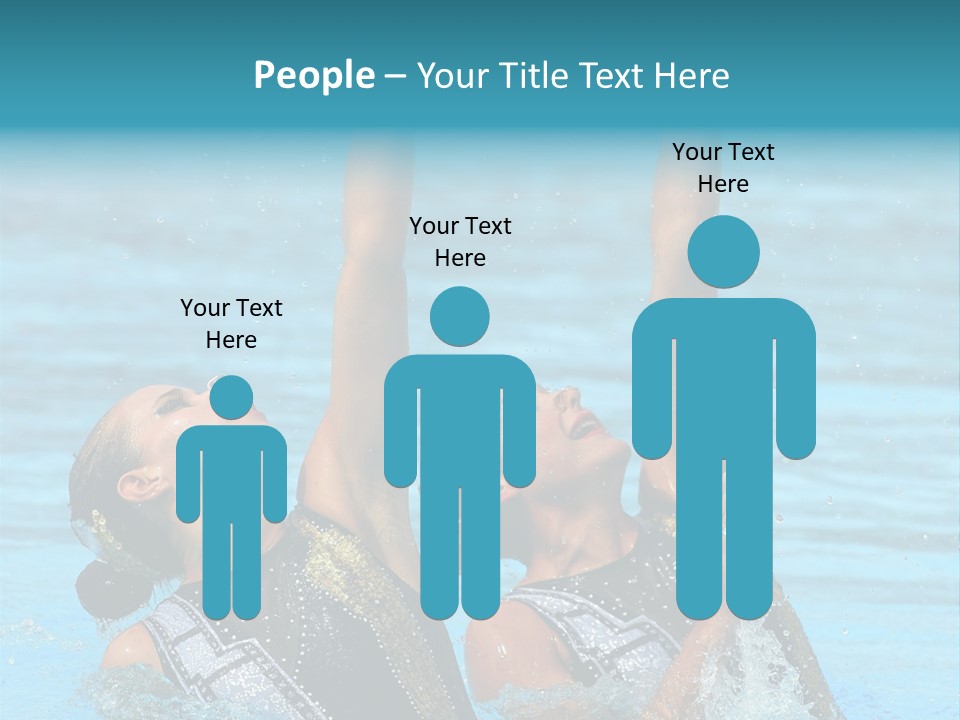 Action Fan Hands PowerPoint Template