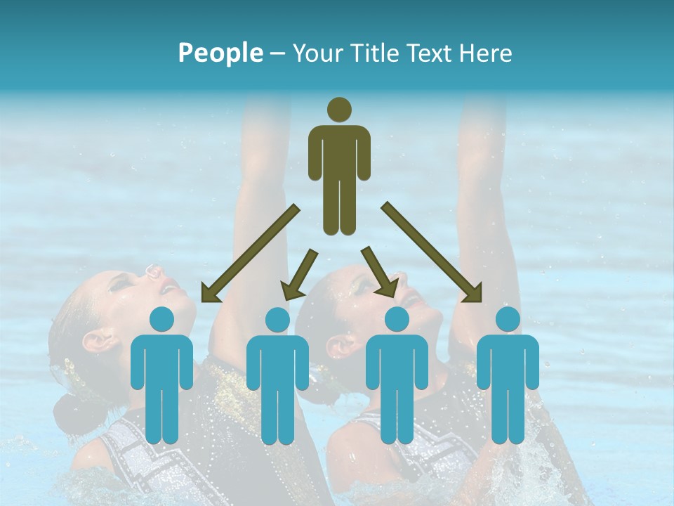 Action Fan Hands PowerPoint Template