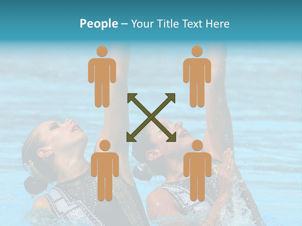 Action Fan Hands PowerPoint Template