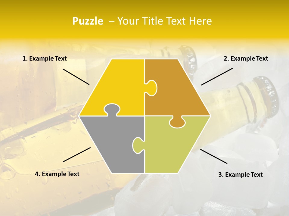 Gold Wheat Cool PowerPoint Template