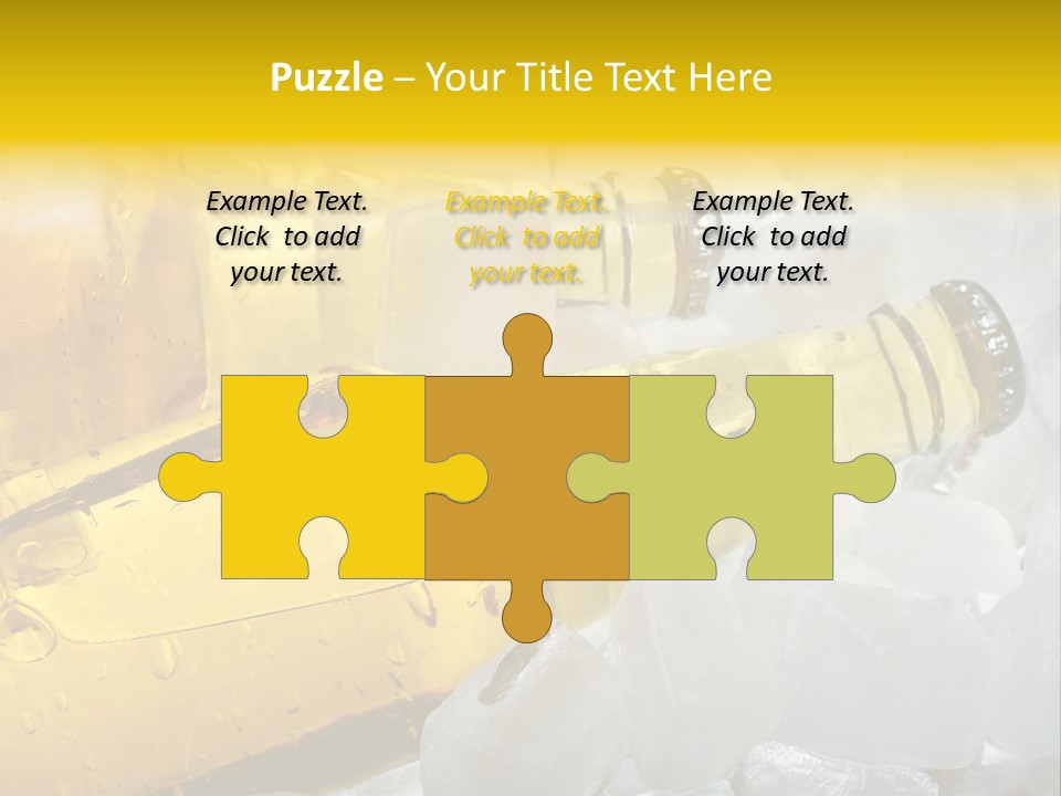 Gold Wheat Cool PowerPoint Template