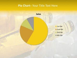 Gold Wheat Cool PowerPoint Template