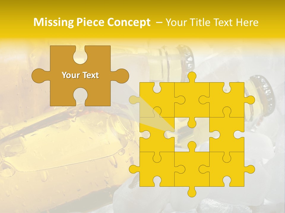 Gold Wheat Cool PowerPoint Template