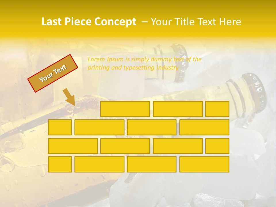 Gold Wheat Cool PowerPoint Template