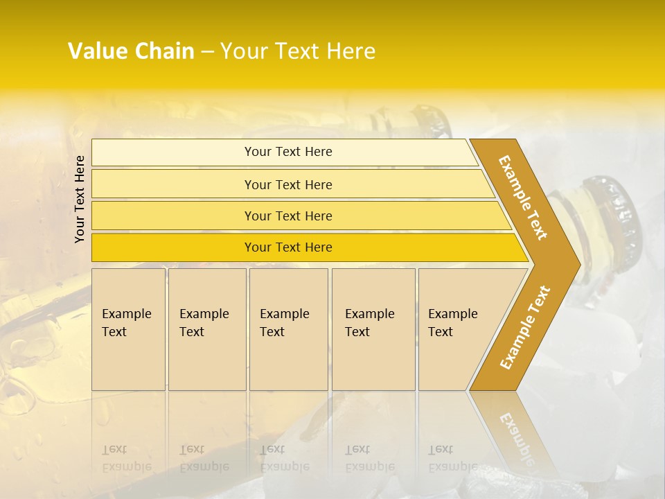 Gold Wheat Cool PowerPoint Template