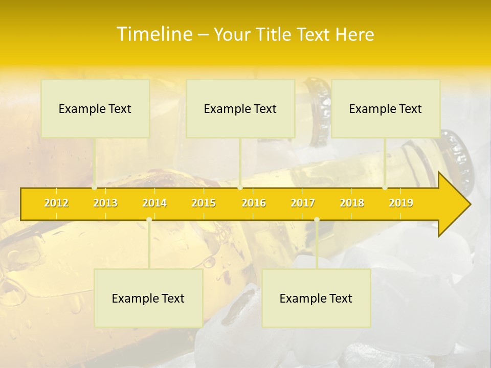 Gold Wheat Cool PowerPoint Template