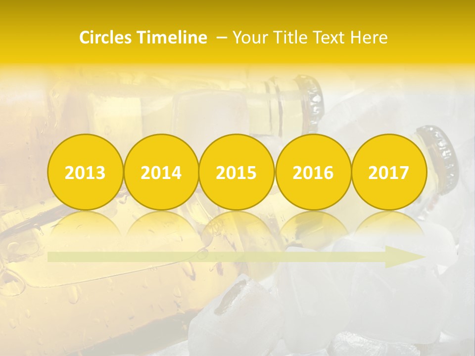 Gold Wheat Cool PowerPoint Template