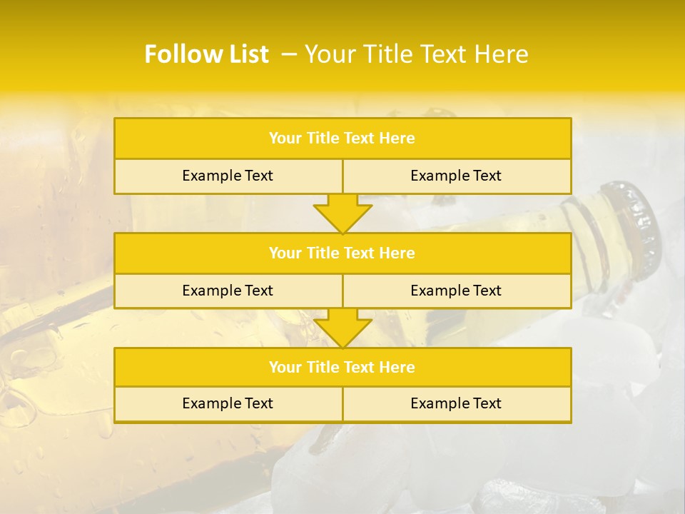 Gold Wheat Cool PowerPoint Template