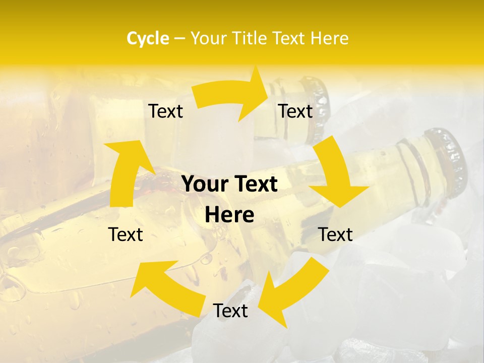 Gold Wheat Cool PowerPoint Template