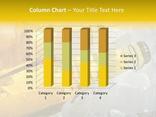 Gold Wheat Cool PowerPoint Template