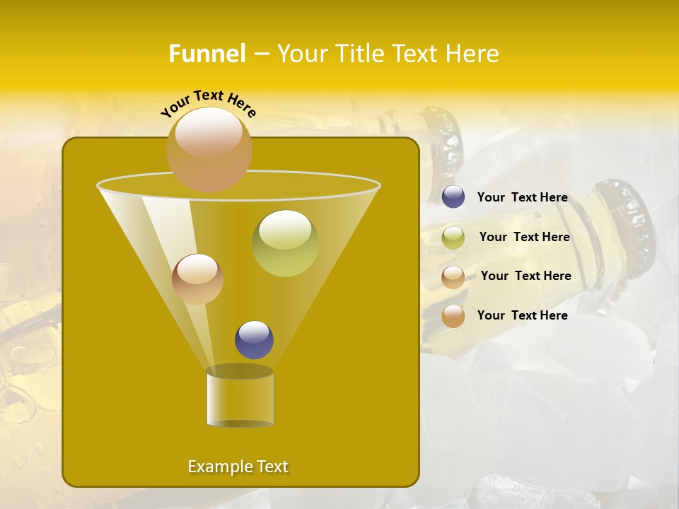 Gold Wheat Cool PowerPoint Template