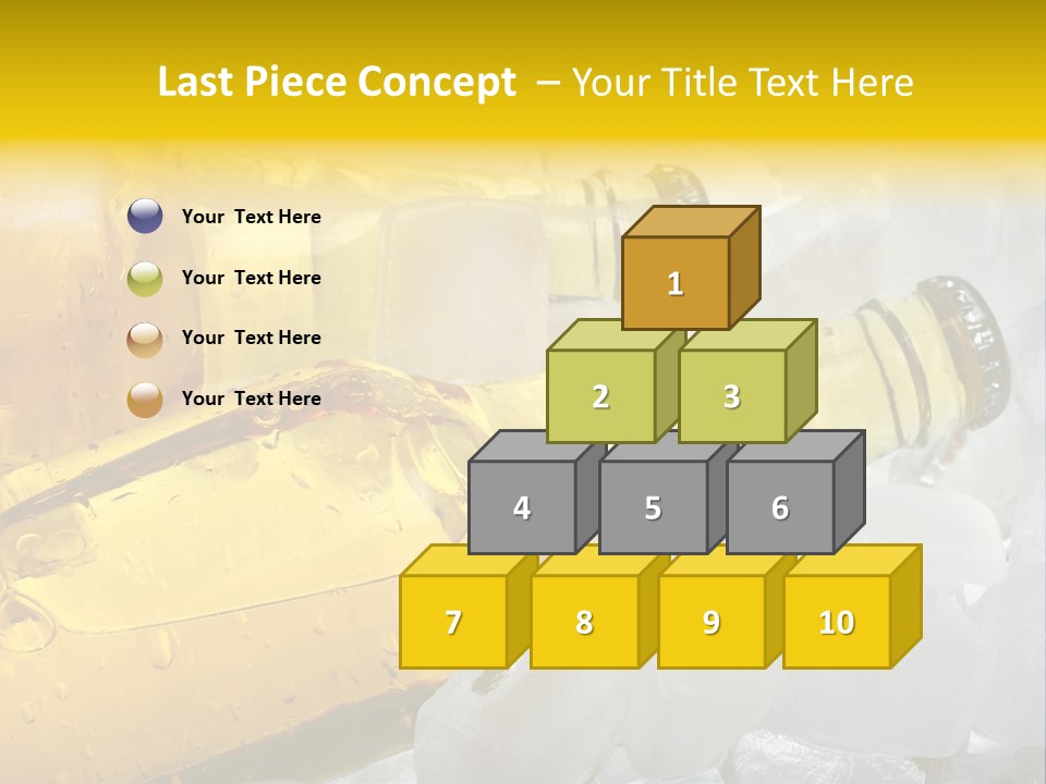 Gold Wheat Cool PowerPoint Template