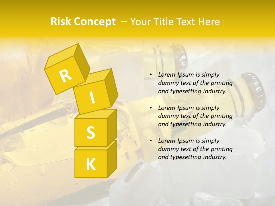 Gold Wheat Cool PowerPoint Template