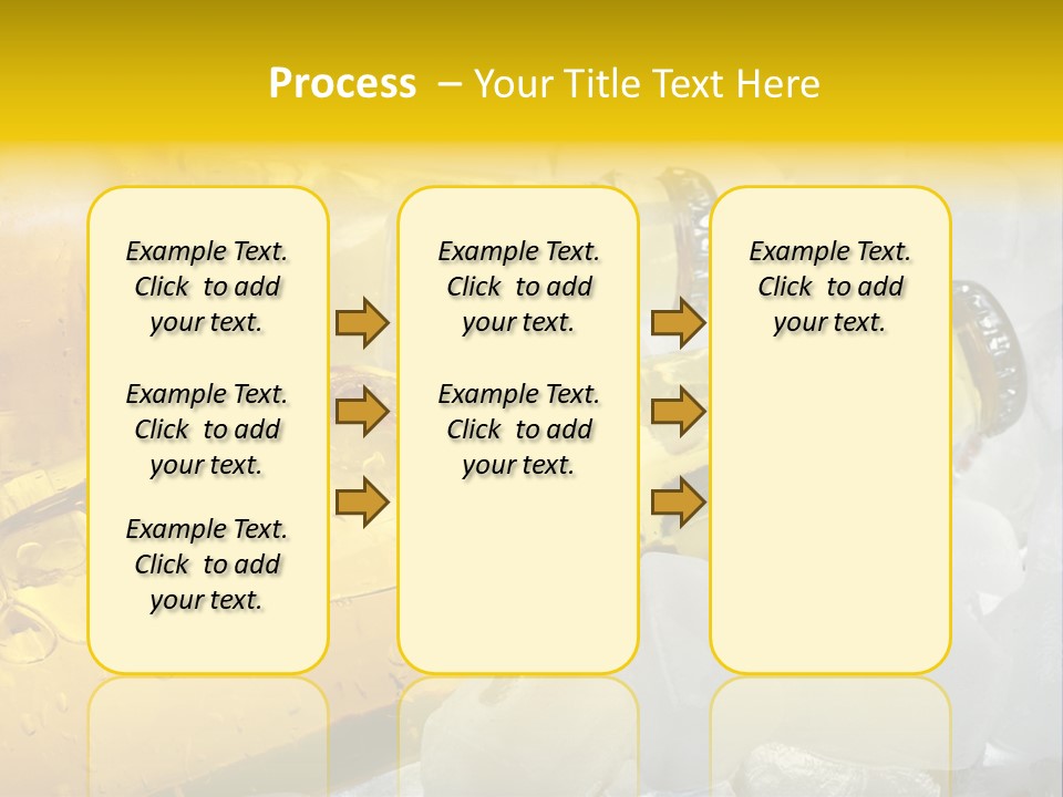 Gold Wheat Cool PowerPoint Template