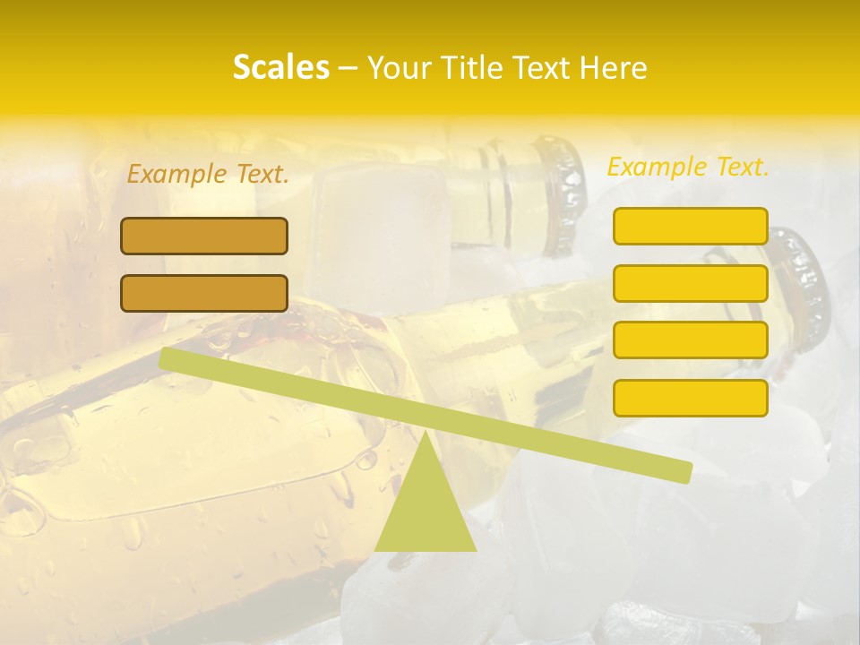 Gold Wheat Cool PowerPoint Template