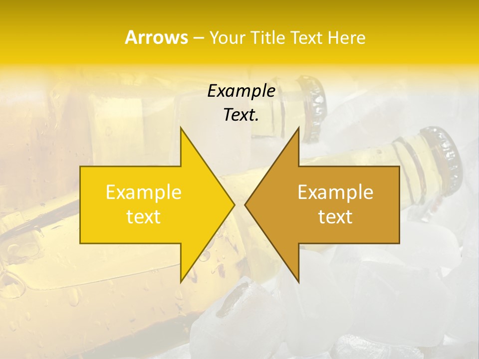 Gold Wheat Cool PowerPoint Template