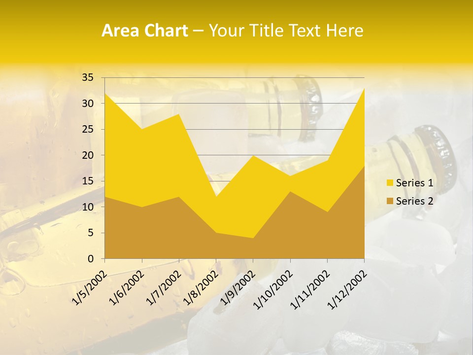 Gold Wheat Cool PowerPoint Template