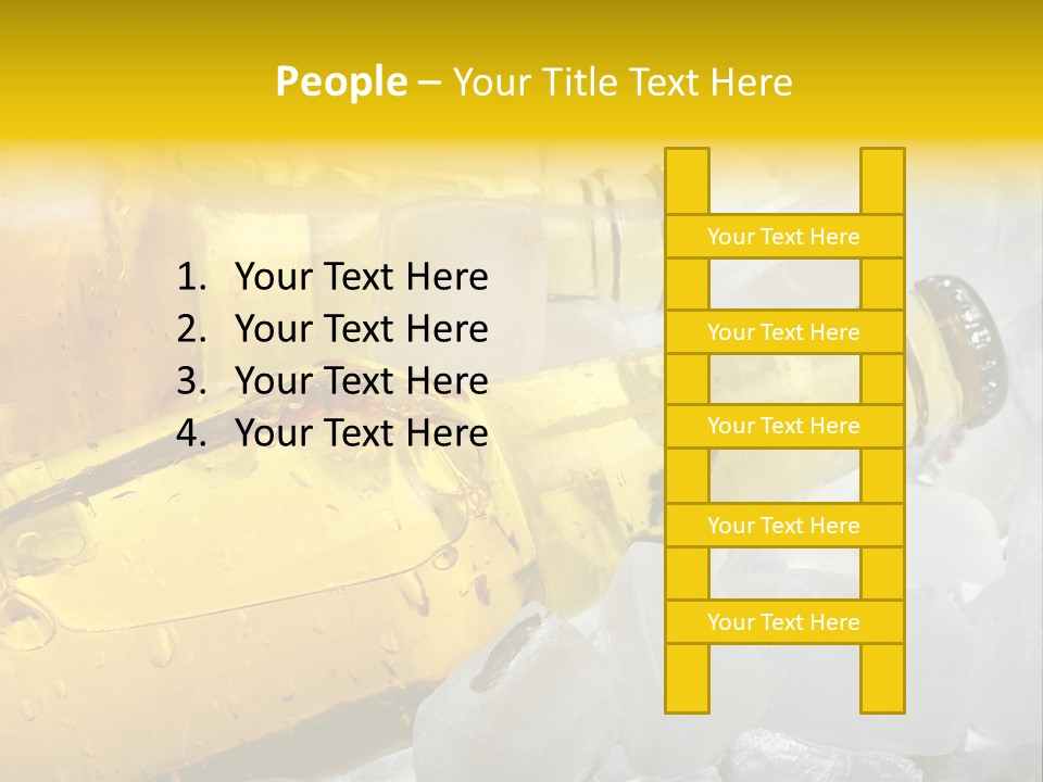 Gold Wheat Cool PowerPoint Template