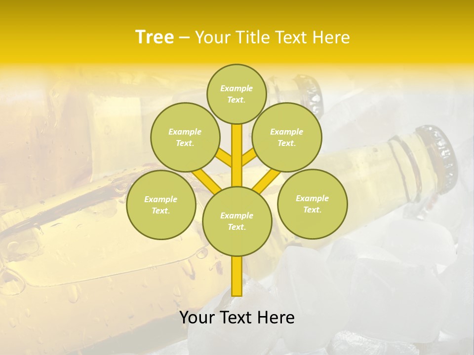 Gold Wheat Cool PowerPoint Template