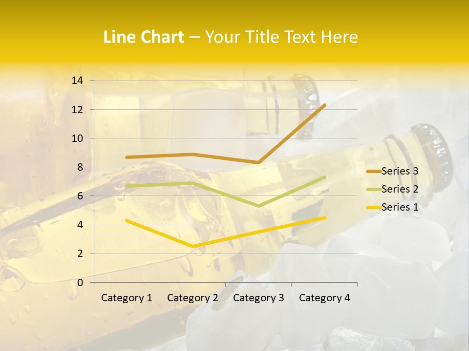 Gold Wheat Cool PowerPoint Template