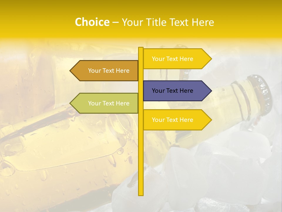 Gold Wheat Cool PowerPoint Template