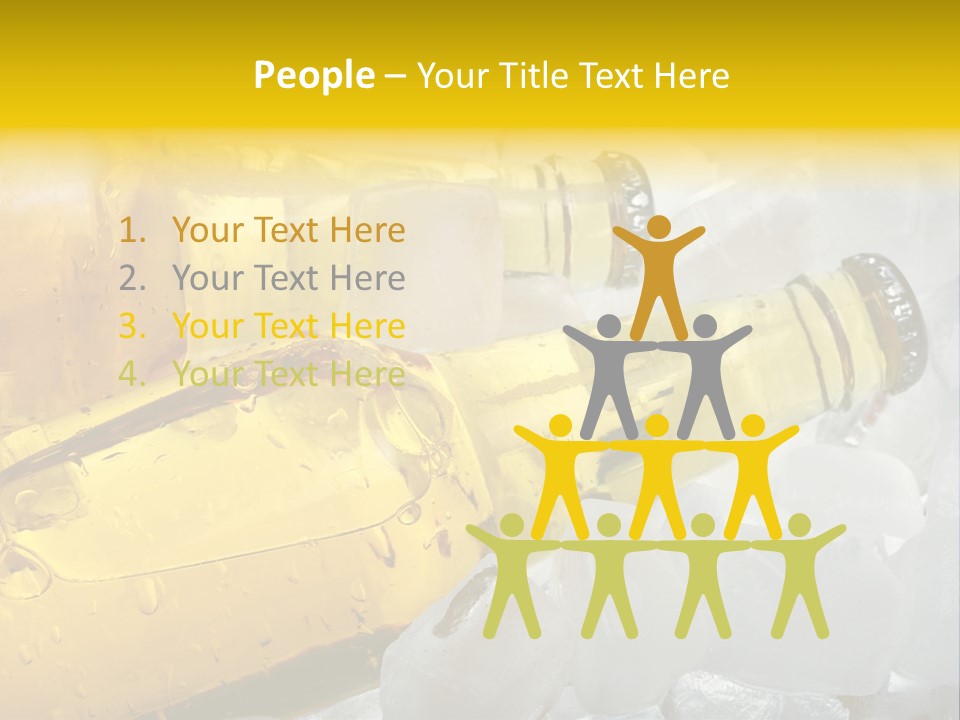 Gold Wheat Cool PowerPoint Template