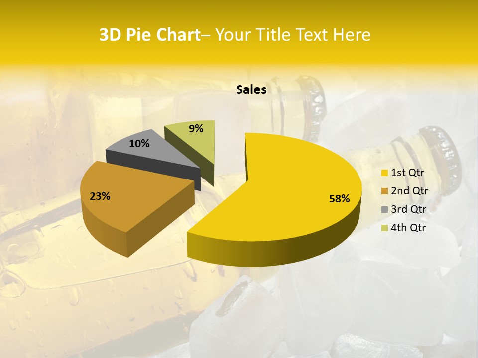Gold Wheat Cool PowerPoint Template