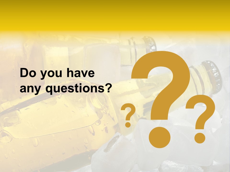 Gold Wheat Cool PowerPoint Template