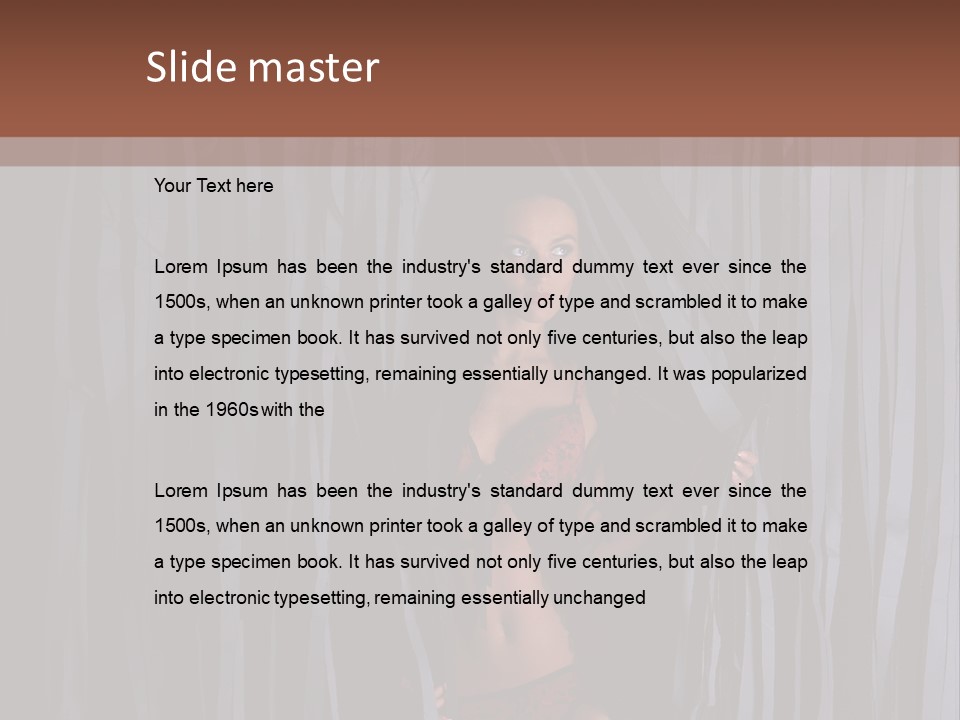 Hair Dancer Night PowerPoint Template