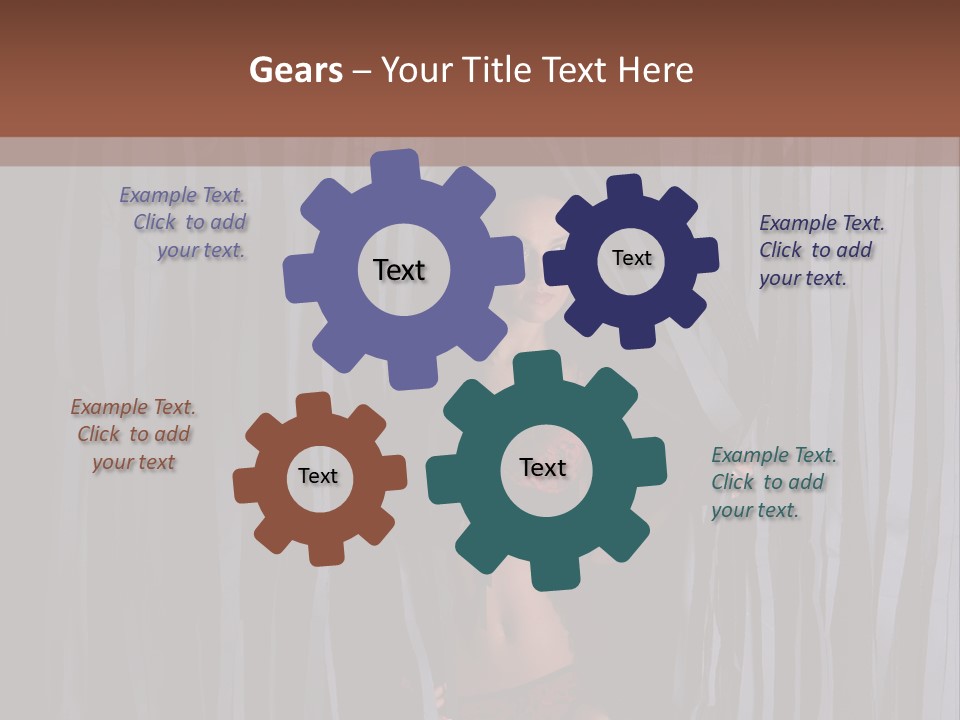 Hair Dancer Night PowerPoint Template