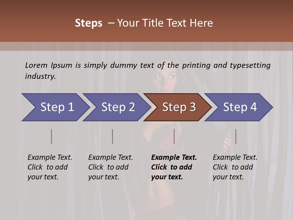 Hair Dancer Night PowerPoint Template