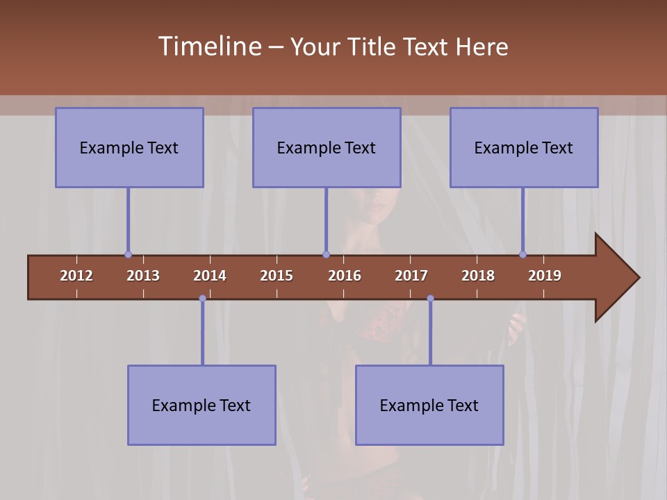 Hair Dancer Night PowerPoint Template