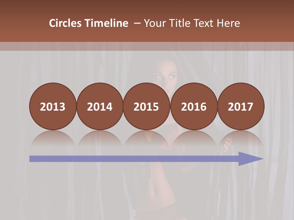 Hair Dancer Night PowerPoint Template