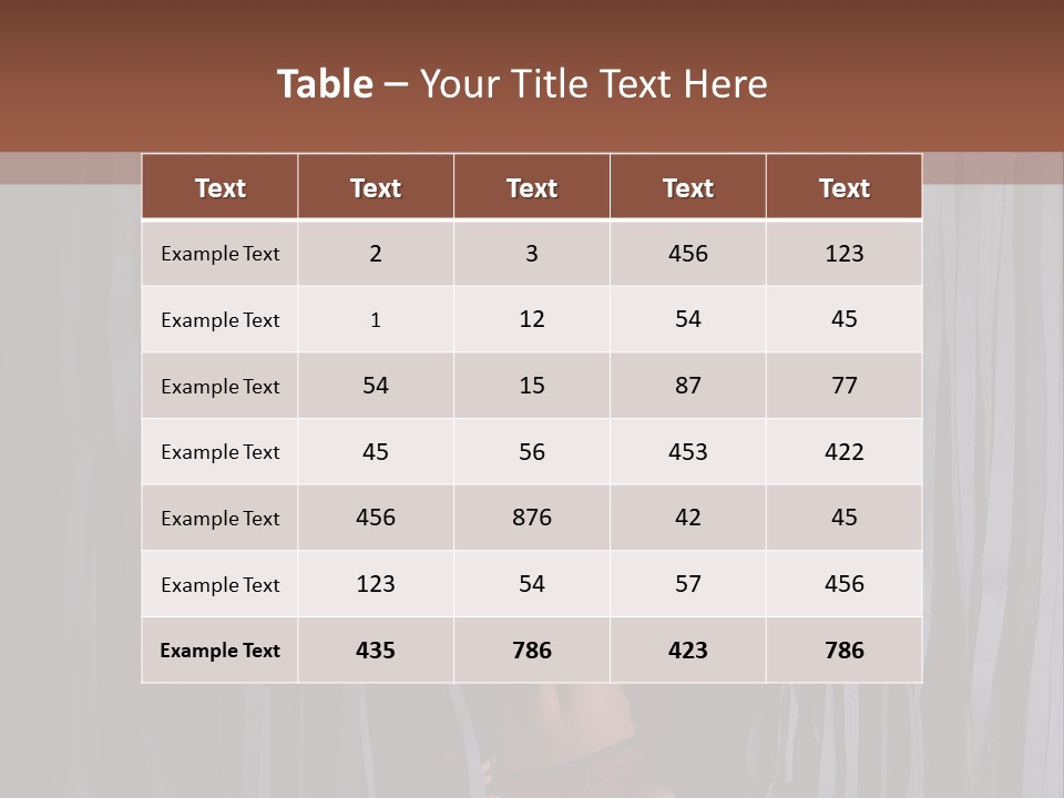 Hair Dancer Night PowerPoint Template