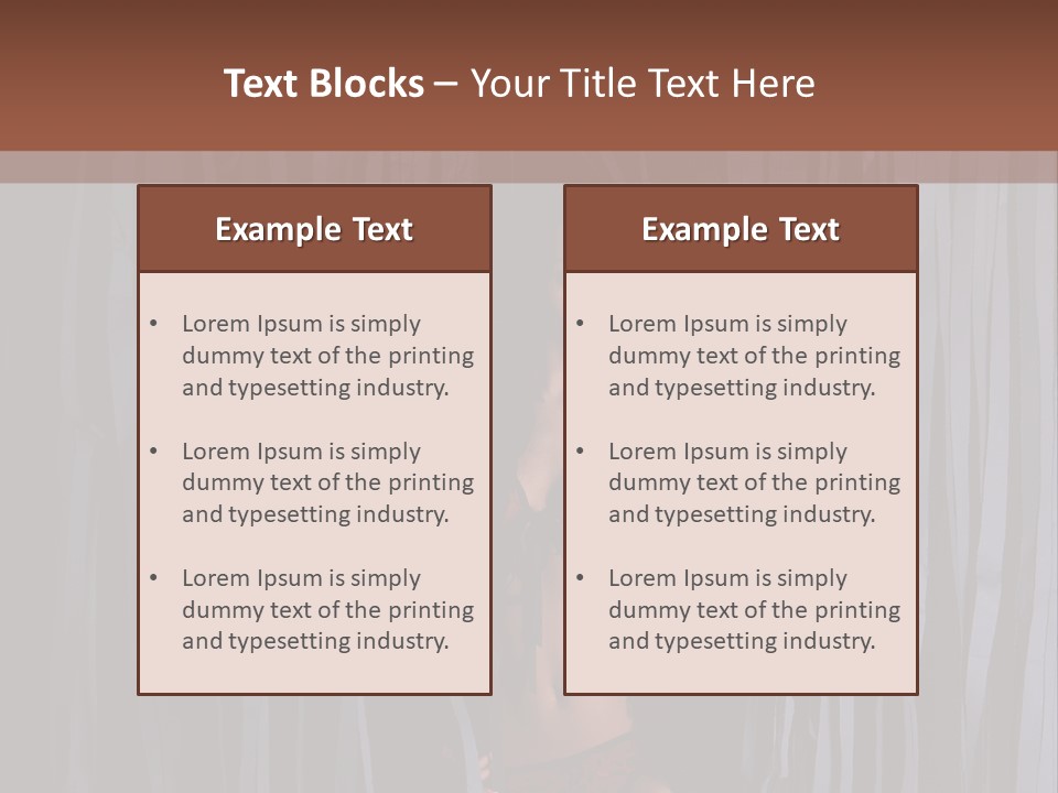 Hair Dancer Night PowerPoint Template