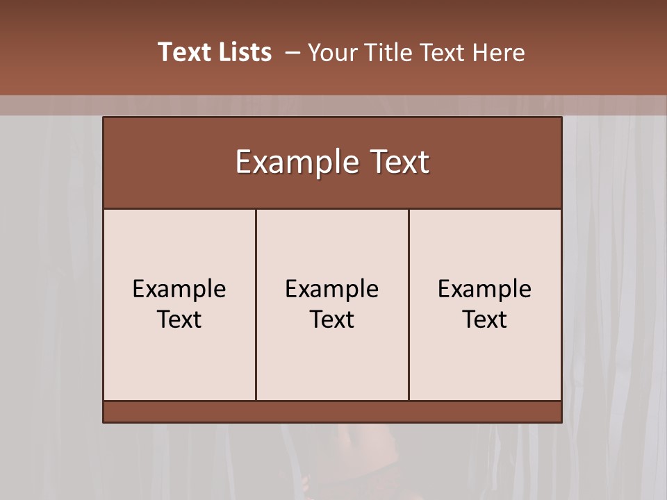 Hair Dancer Night PowerPoint Template