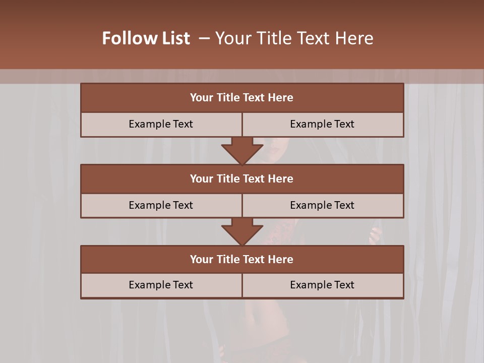 Hair Dancer Night PowerPoint Template