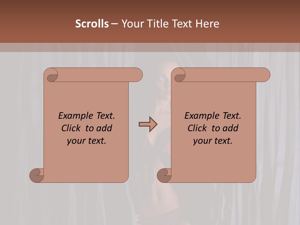 Hair Dancer Night PowerPoint Template