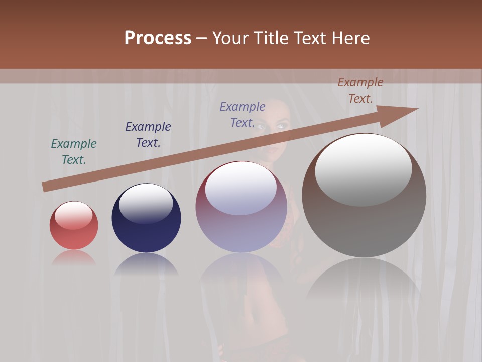 Hair Dancer Night PowerPoint Template