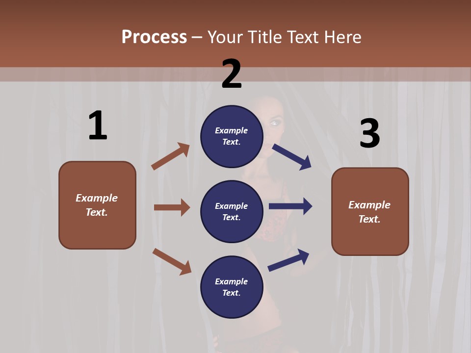 Hair Dancer Night PowerPoint Template