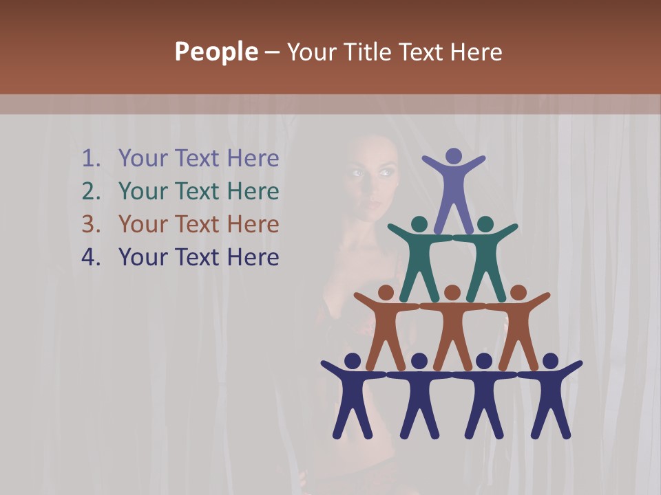 Hair Dancer Night PowerPoint Template