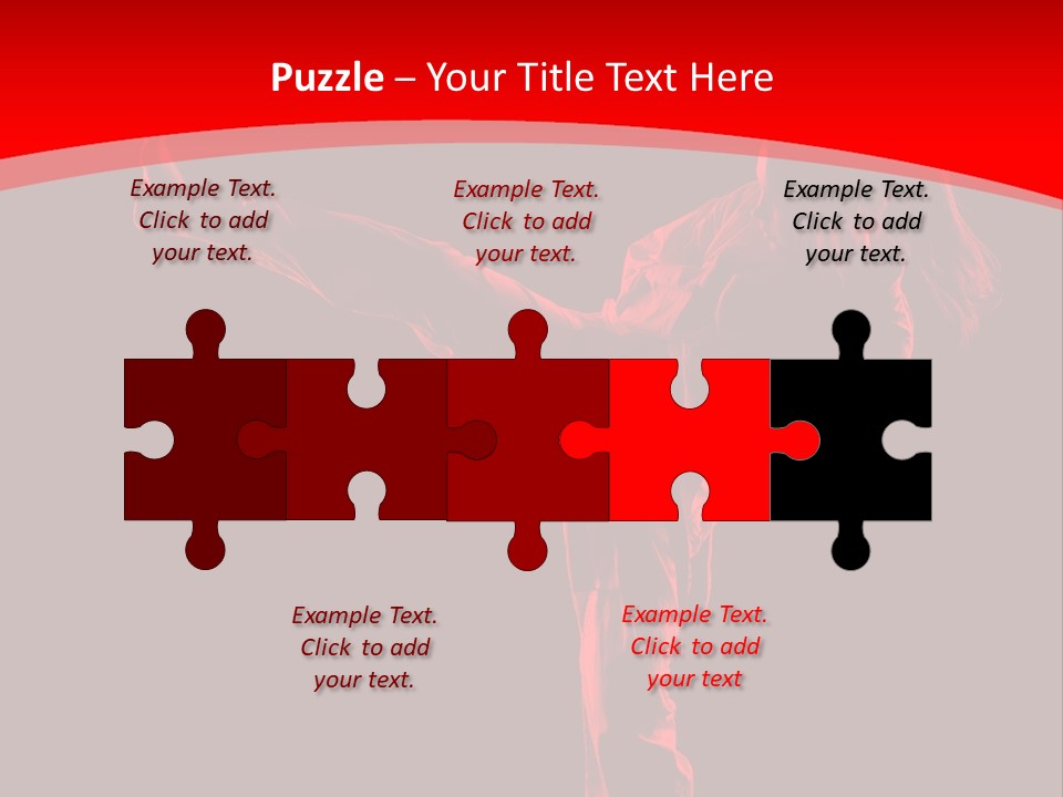 Lifestyle Kick Colour PowerPoint Template