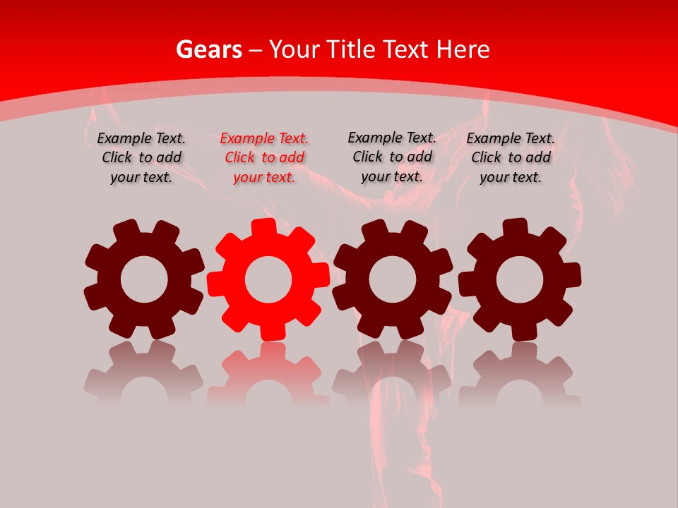 Lifestyle Kick Colour PowerPoint Template