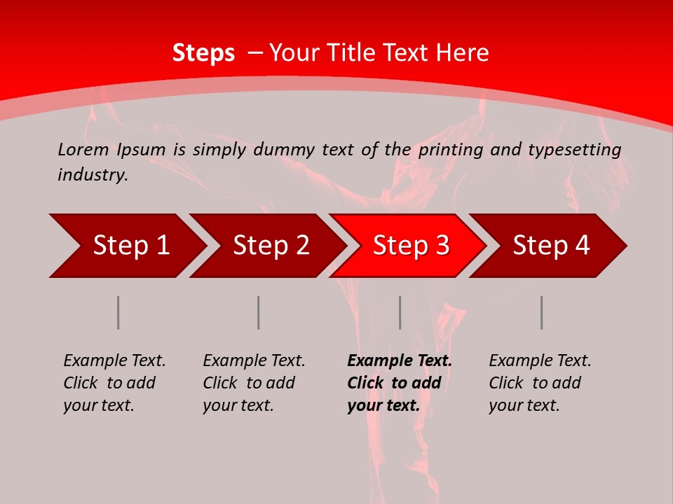 Lifestyle Kick Colour PowerPoint Template