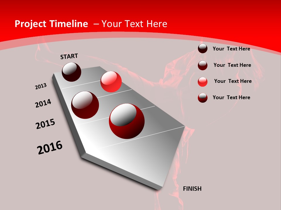 Lifestyle Kick Colour PowerPoint Template