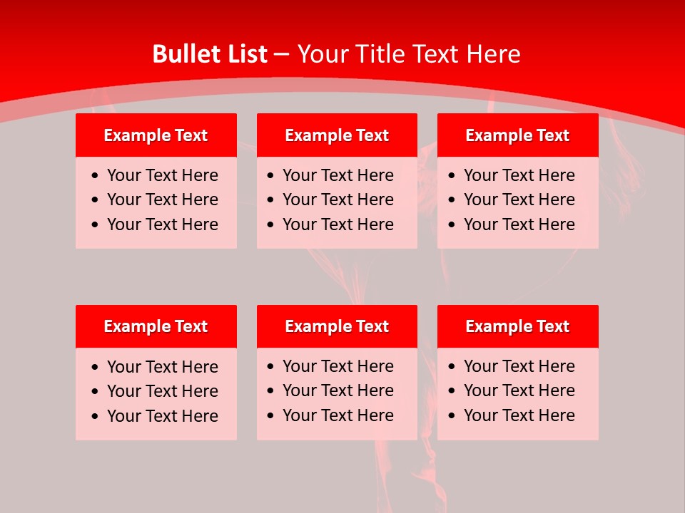 Lifestyle Kick Colour PowerPoint Template