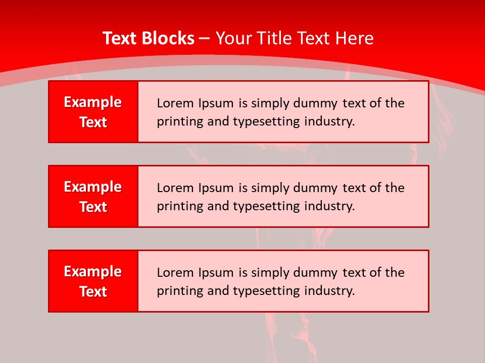 Lifestyle Kick Colour PowerPoint Template