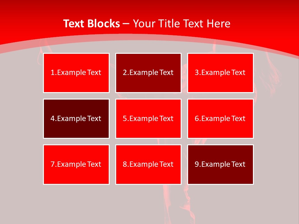 Lifestyle Kick Colour PowerPoint Template