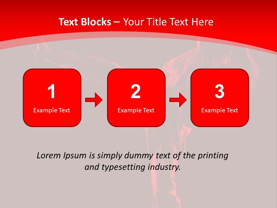 Lifestyle Kick Colour PowerPoint Template